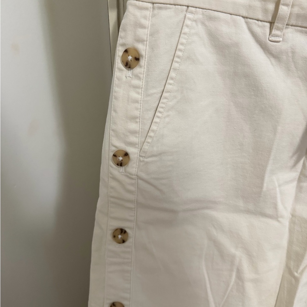 NWT J. Jill Linen Cotton Blend Bermuda Short - Picture 5 of 6